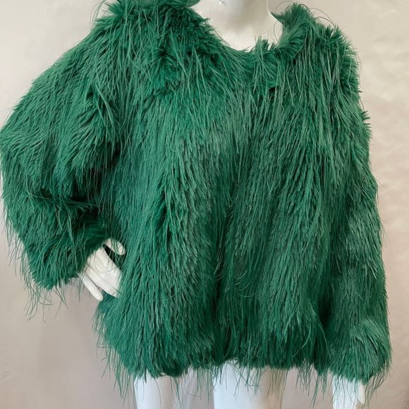 Jackets & Blazers - Faux Fur Shaggy Jacket Coat